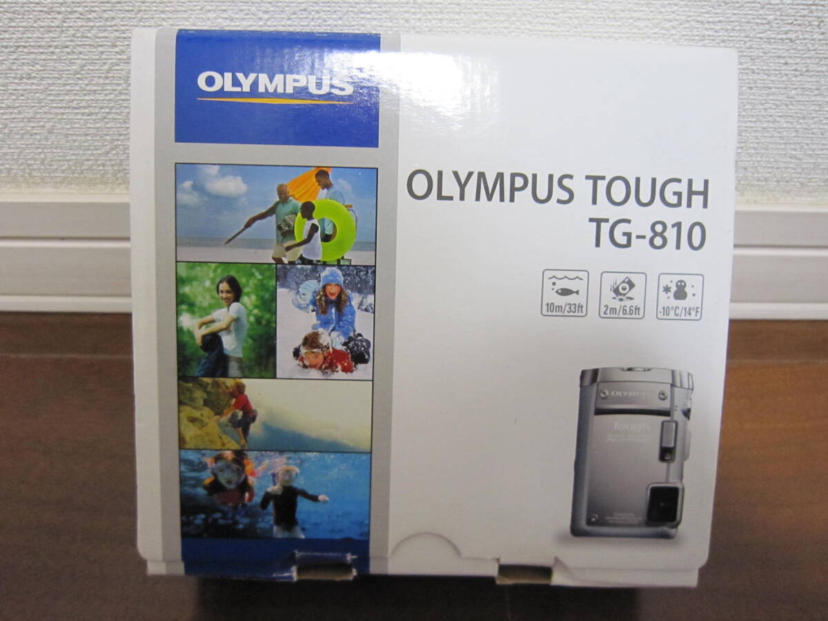 OLYMPUS Tough TG-810 （シルバー）ジャンク品_画像2