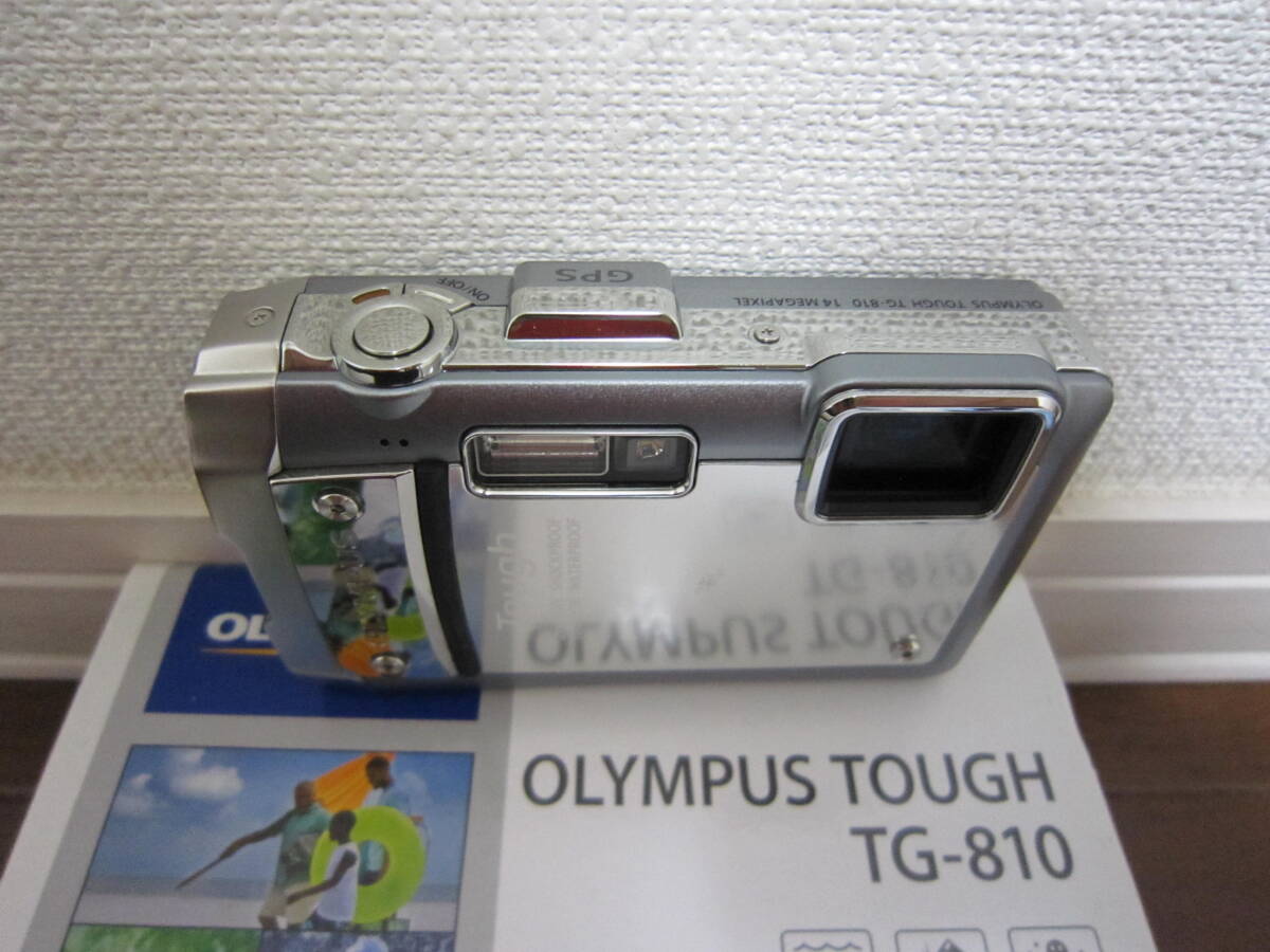 OLYMPUS Tough TG-810 （シルバー）ジャンク品_画像4