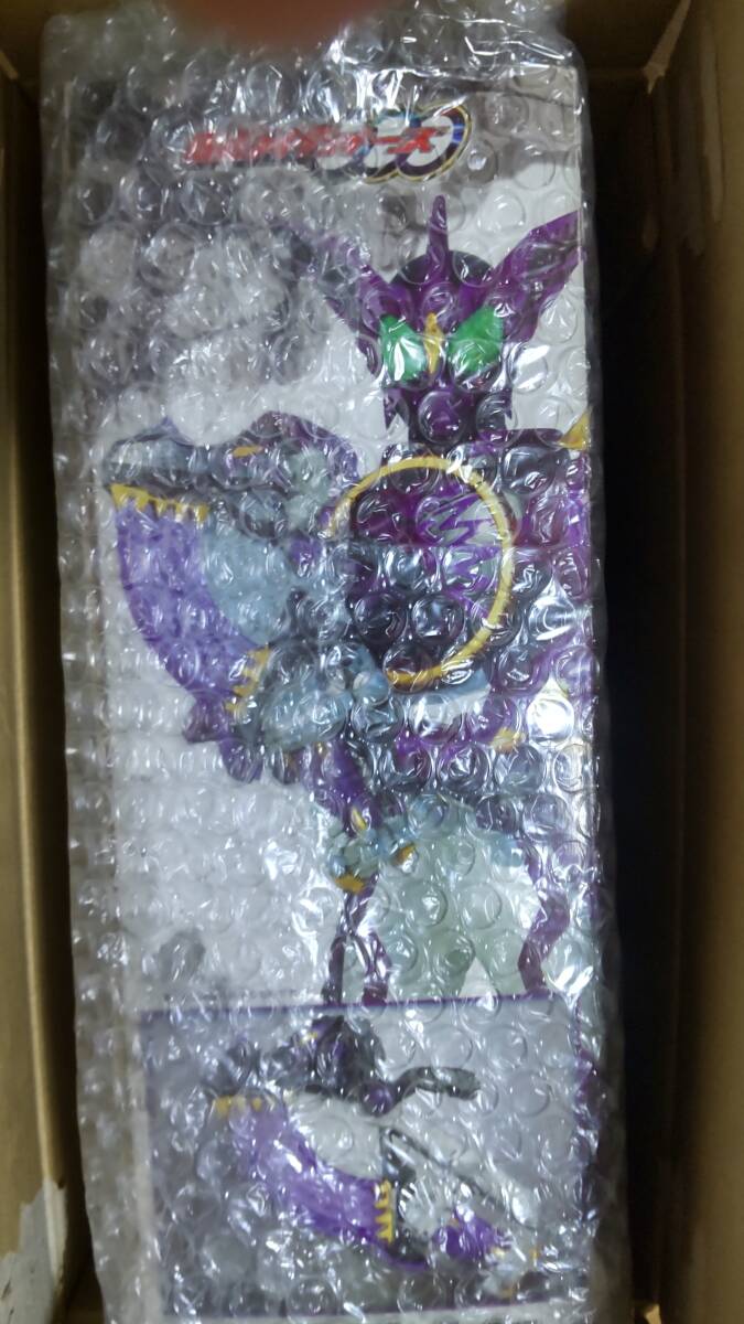 【未開封】BANDAI バンダイ 仮面ライダー オーズ DX メダガブリュー / 仮面ライダー OOO プトティラコンボ_エアーパッキンに包みました。