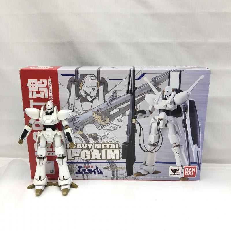 【中古】バンダイ ROBOT魂 SIDE HM 重戦機エルガイム (最終決戦仕様) 全高約16cm ABS&PVC製 フィギュア 未開封 ロボット_画像1