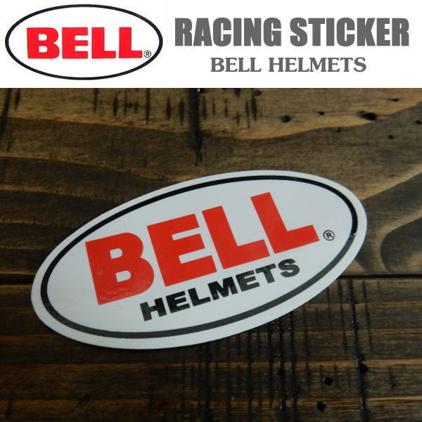【送料無料・即決！】Racing Sticker BELL HELMETS ヘルメット ベル ステッカー シール デカール No2_画像1