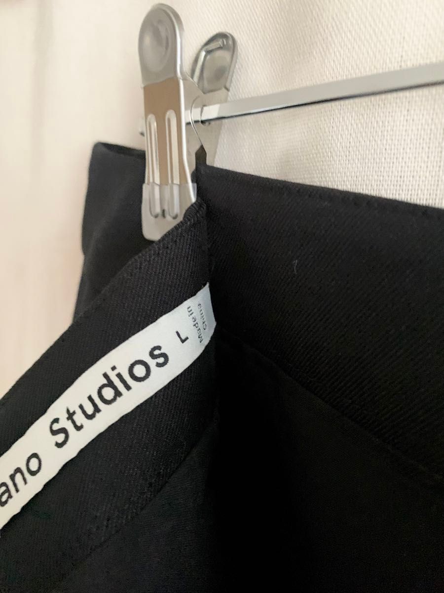 Fano Studios ファノストゥディオス Side split straight skirt L