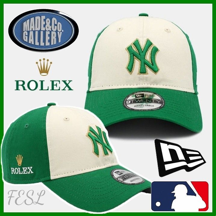 MADE & Co ロレックス ROLEX NEW ERA MLBキャップ NY ニューエラ MADE & Co ロレックス ROLEX NEW ERA MLBキャップ NY ニューエラ