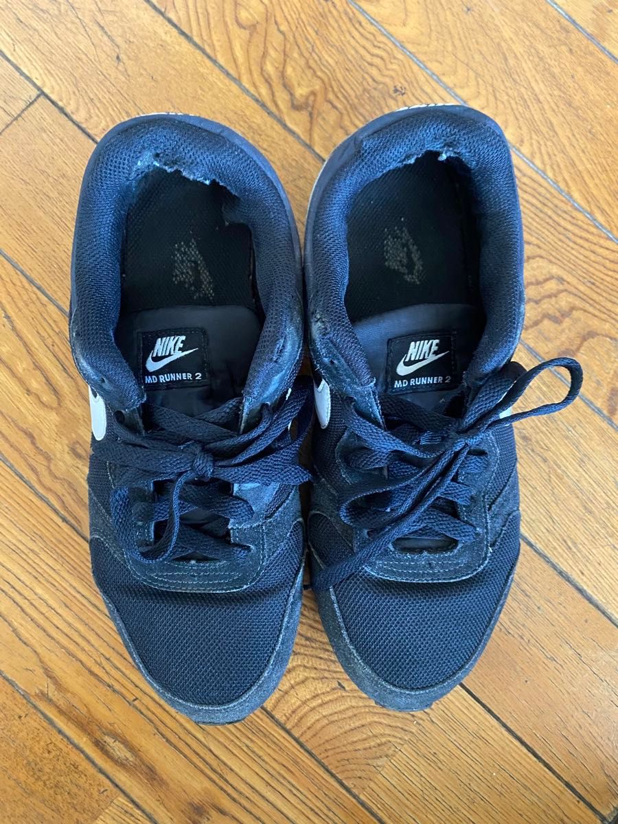 NIKE スニーカー ブラック 25.0cm