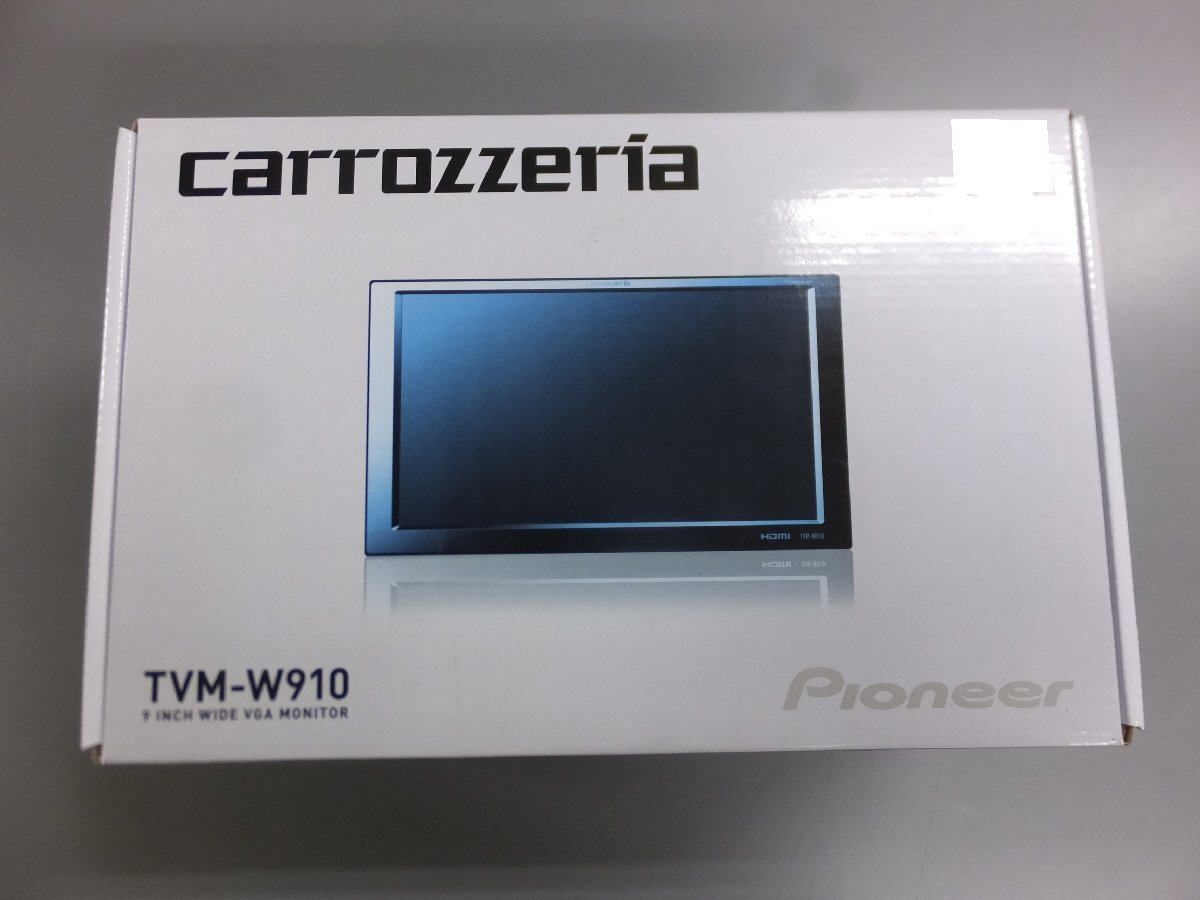 [ shop front exhibition goods * lighting verification settled ] Pioneer Carozzeria TVM-W910 9V wide VGA monitor head rest monitor 