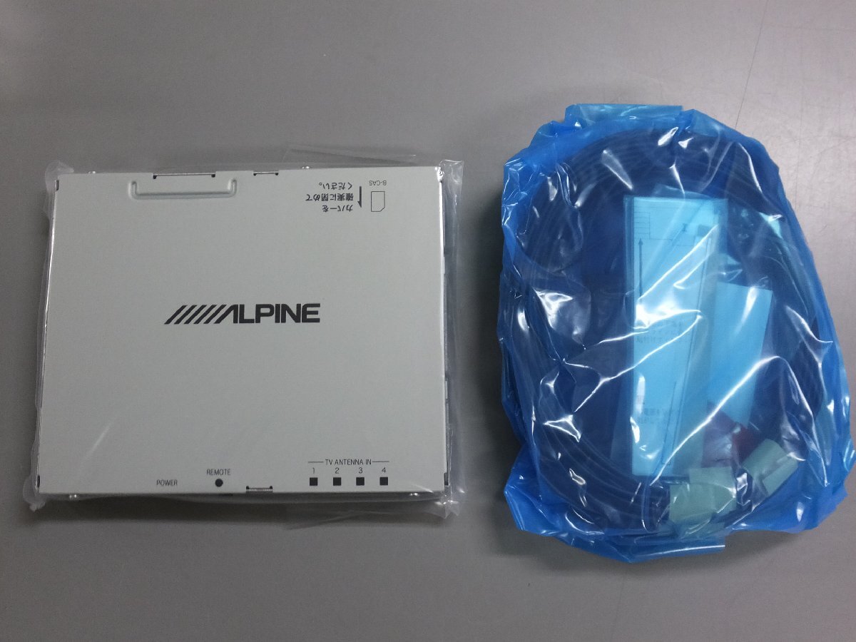 【未使用、在庫品】 ALPINE アルパイン 地上デジタルTVチューナー TUE-T500 薄型 4チューナー×4アンテナ_画像5