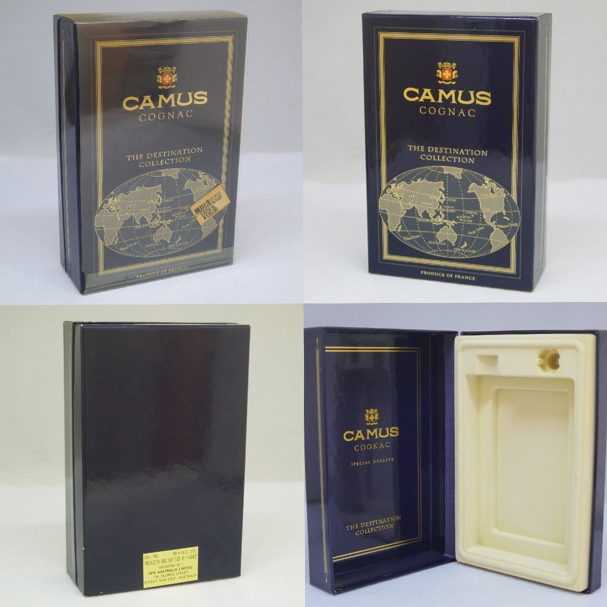 未開栓 CAMUS カミュ SPECIAL RESARVE スペシャルリザーブ ブック型 オーストラリア 1788 オーストラリア 350ml 40% 約725g 240430_画像9