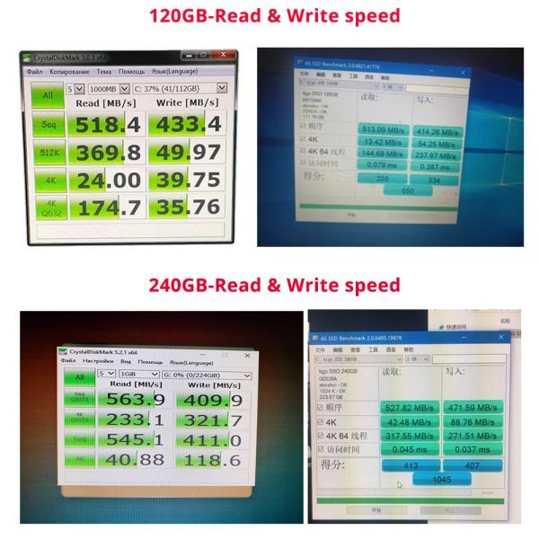 ■新品!!国内対応&90日保証■ 【2019最新型】 tigo SSD 120GB SATA3/6.0Gbps 2.5インチ 3D 高速 NAND TLC 内蔵型 S300 PC ノートPC DE012_画像10