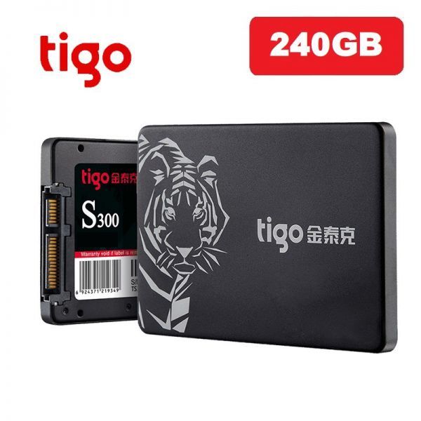 ■新品!!国内対応&90日保証■ 【2019最新型】 tigo SSD 240GB SATA3/6.0Gbps 2.5インチ 3D 高速 NAND TLC 内蔵型 S300 PC ノートPC DE011_画像1