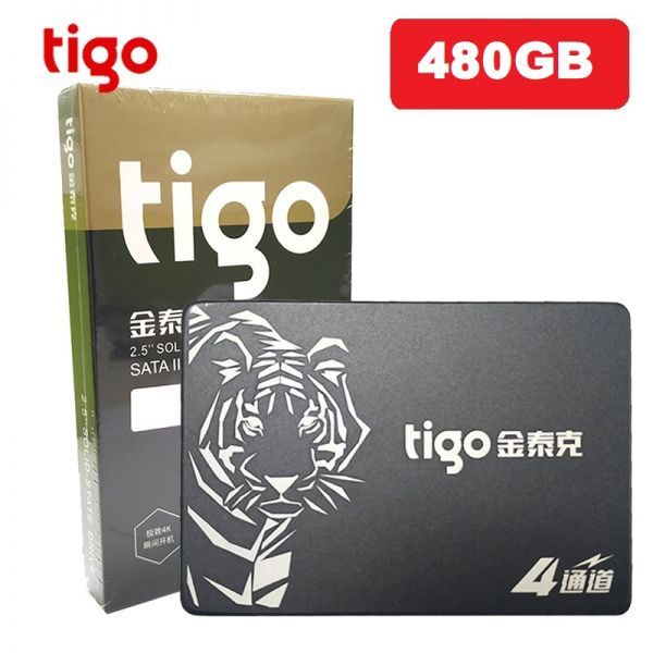 ■新品!!国内対応&90日保証■ 【2019最新型】 tigo SSD 480GB SATA3/6.0Gbps 2.5インチ 3D 高速 NAND TLC 内蔵型 S320 PC ノートPC DE007_画像1