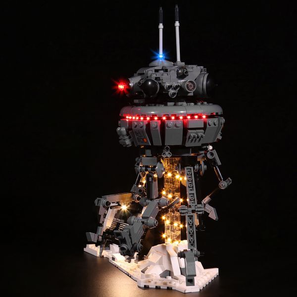 激レア!! MOC ブロック 75306 互換 スター・ウォーズ インペリアル・プローブ・ドロイド LEDライト 照明 キット カスタム パーツ DL164_画像3