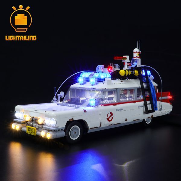 激レア!! MOC ブロック 10274 互換 ゴーストバスターズ ECTO-1 LEDライト 照明 キット カスタム パーツ DL156_画像2