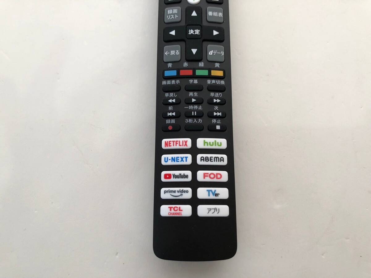 送料無料 TCL 32S5400用 リモコン スマート液晶テレビ RC843 送料無料 TCL 32S5400用 リモコン スマート液晶テレビ RC843