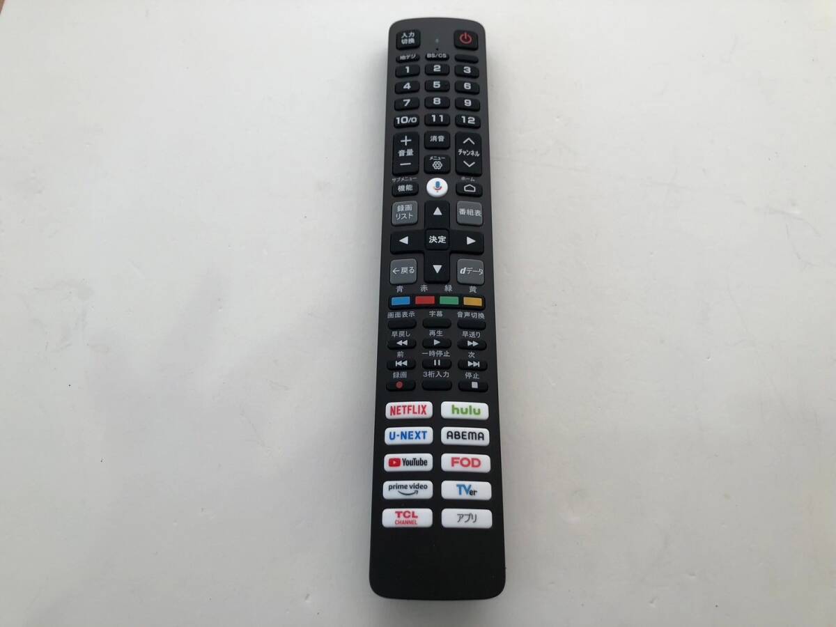 送料無料 TCL 32S5400用 リモコン スマート液晶テレビ RC843 送料無料 TCL 32S5400用 リモコン スマート液晶テレビ RC843
