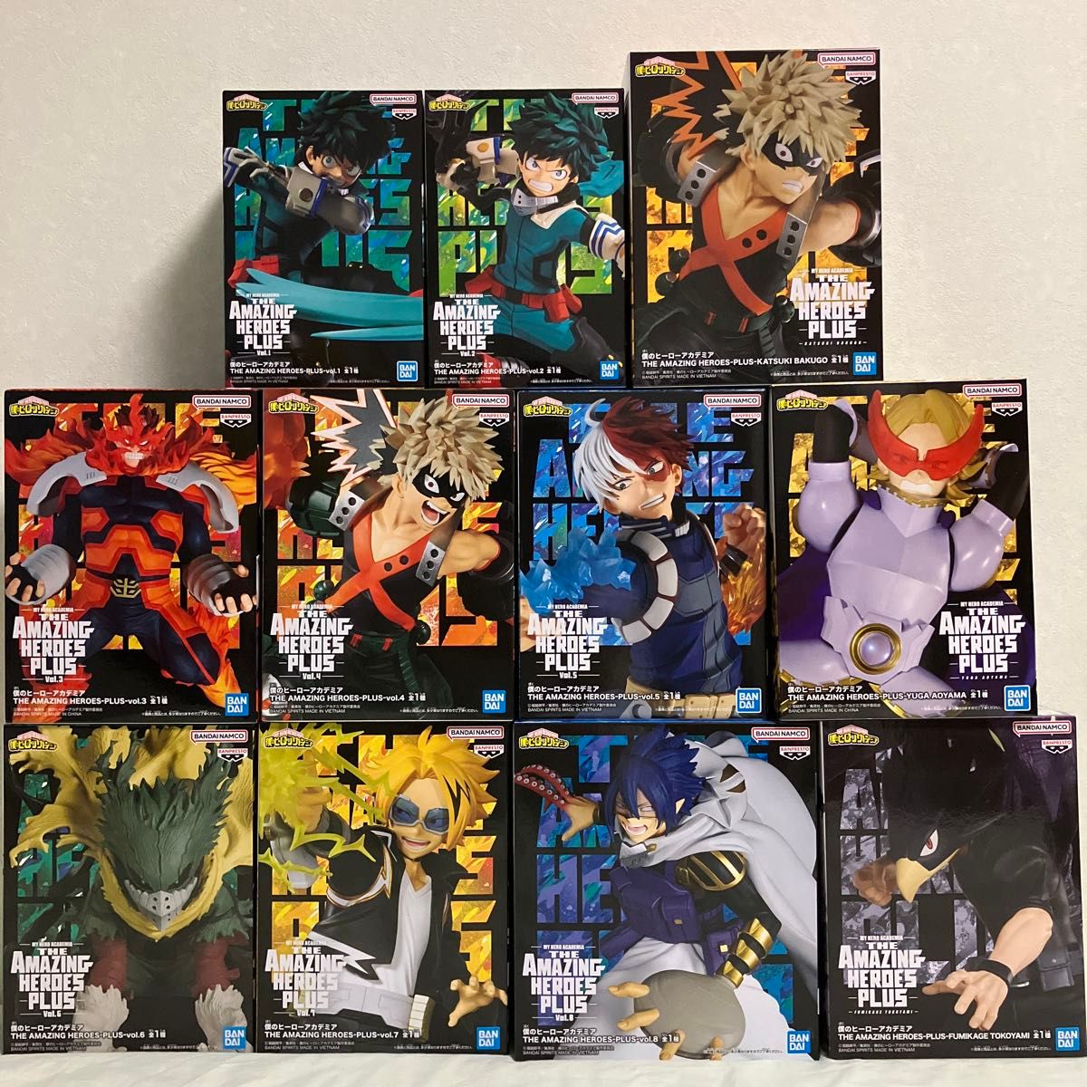 僕のヒーローアカデミア】THE AMAZING HEROES PLUS フィギュア 僕のヒーローアカデミア】THE AMAZING HEROES PLUS フィギュア