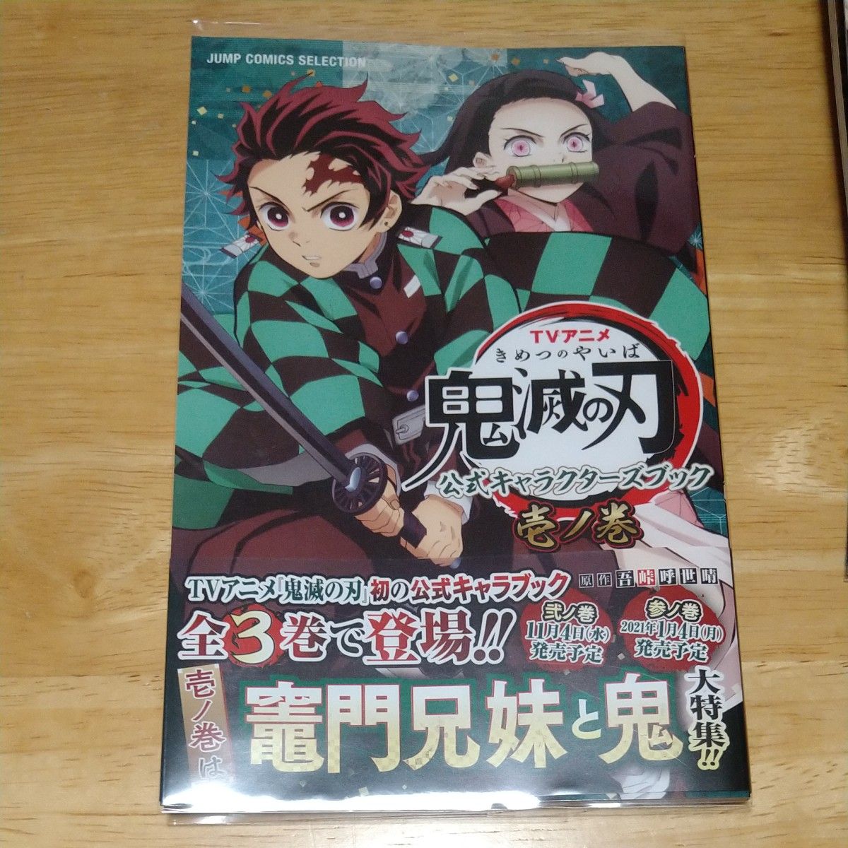 鬼滅の刃ノベライズ、キャラクターズブック