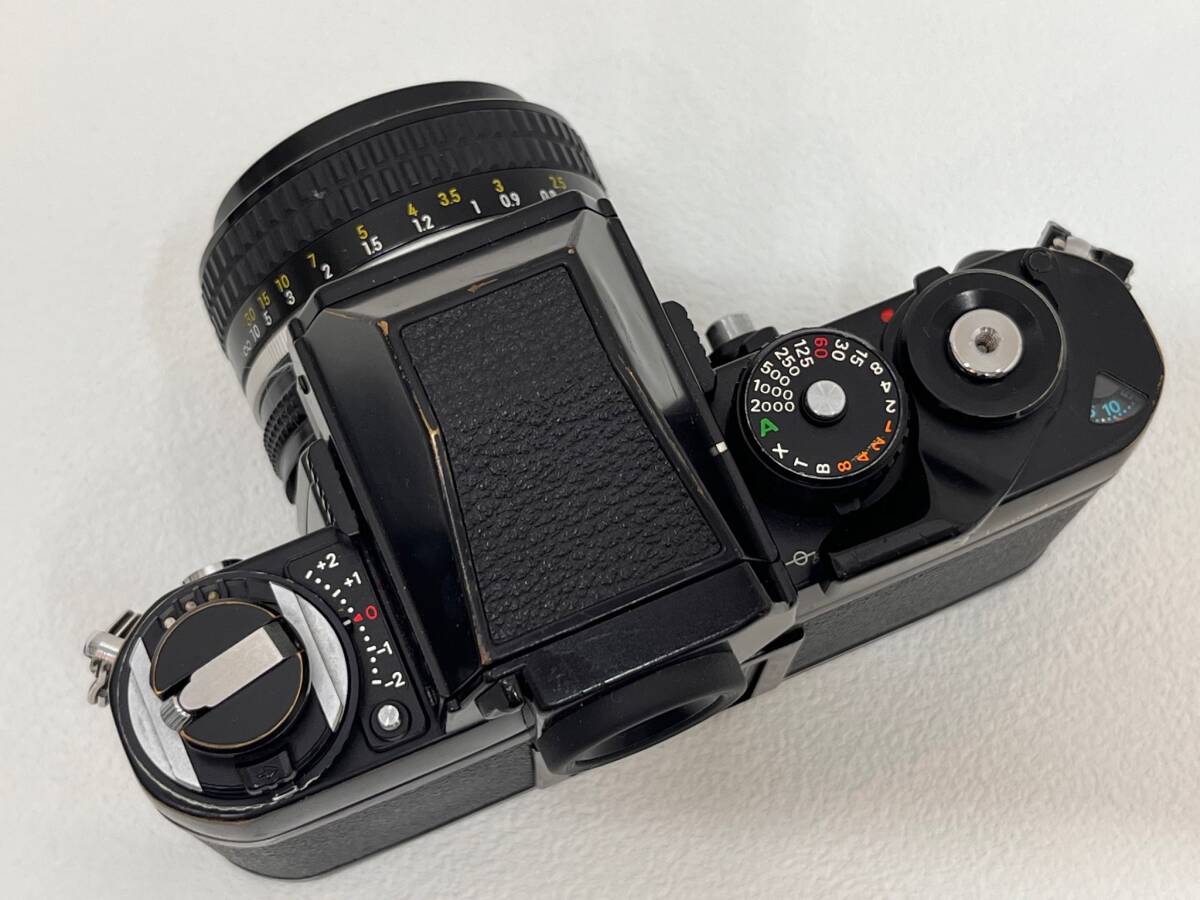 ♯357　Nikon　ニコン F3 フィルム一眼レフカメラ　4061822　NIKKOR 50mm 1:14 レンズ　ジャンク品_画像2