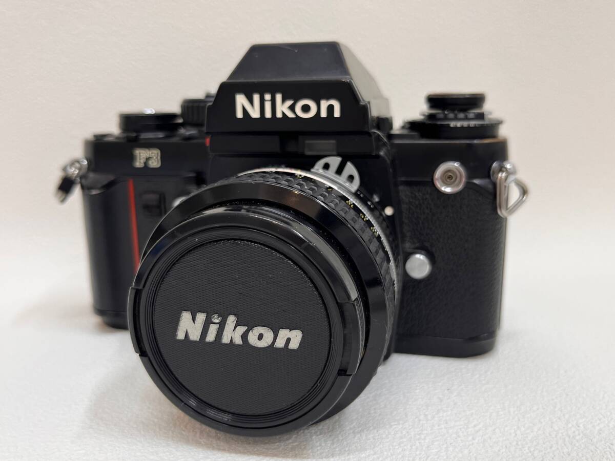 ♯357　Nikon　ニコン F3 フィルム一眼レフカメラ　4061822　NIKKOR 50mm 1:14 レンズ　ジャンク品_画像1