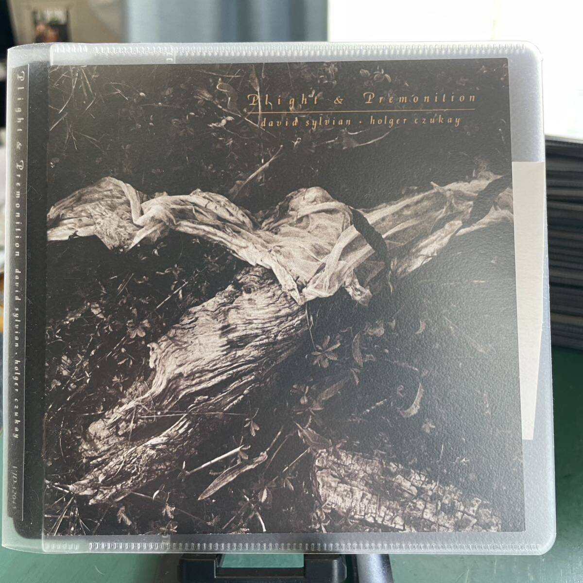 【大出品】DAVID SYLVIAN & HOLGER CZUKAY - PLIGHT & PREMONITION 国内版帯付き デヴィッドシルヴィアン ホルガーシューカイ_画像1