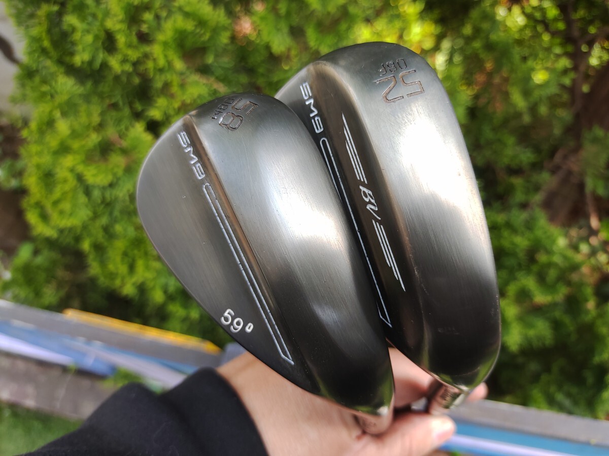 VOKEY SM9 wedges, 53 and 59, in Gun Blue finish_画像3