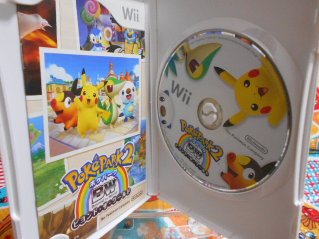 Wii ポケパーク Wii　ピカチュウの大冒険＋ポケパーク2 BW　ビヨンド・ザ・ワールド　２本セット_画像4