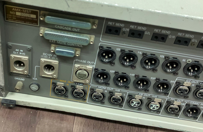 #TAMURA AMX-12ST 12ch portable mixer broadcast for business use Tamura #