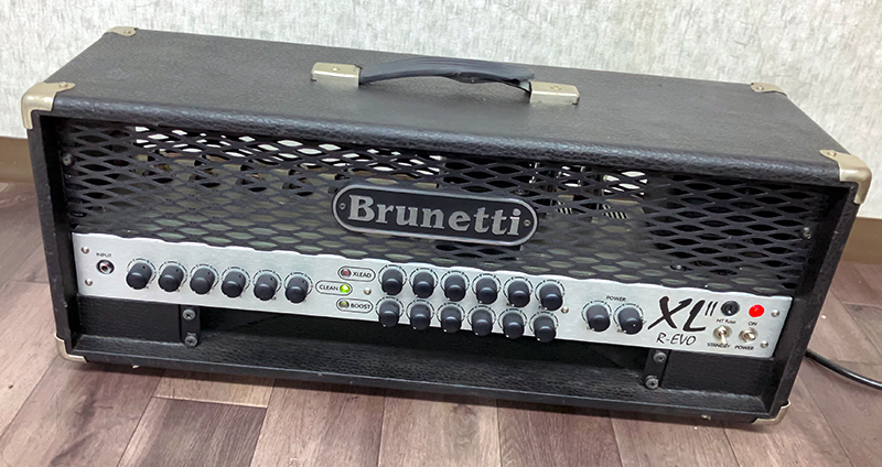 ■Brunetti XL R-Evo II ギターアンプ ヘッド ブルネッティ■_画像2