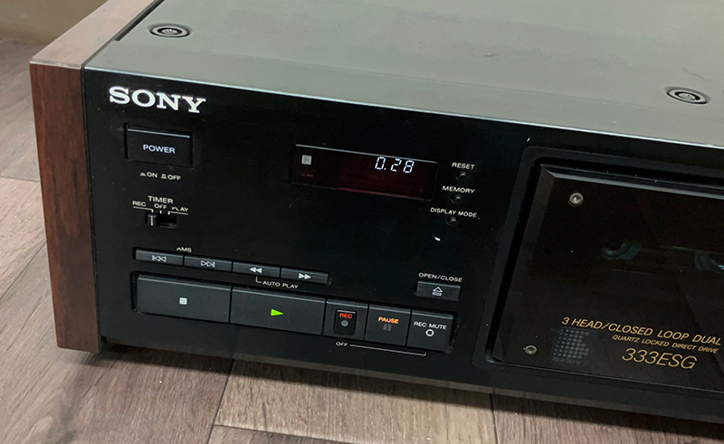 ■SONY TC-K333ESG カセットデッキ リモコン・取扱説明書付属 ソニー■_画像3