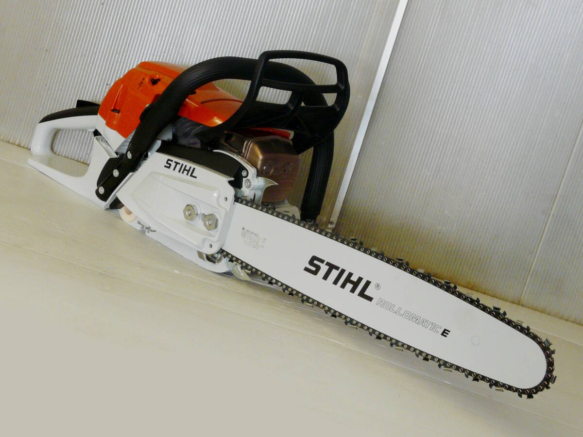 未使用機 STIHL / スチール　M-Tronic 50.2 cc プロ用ヒーター付きチェンソー MS261C-M VW 18" バー_画像6