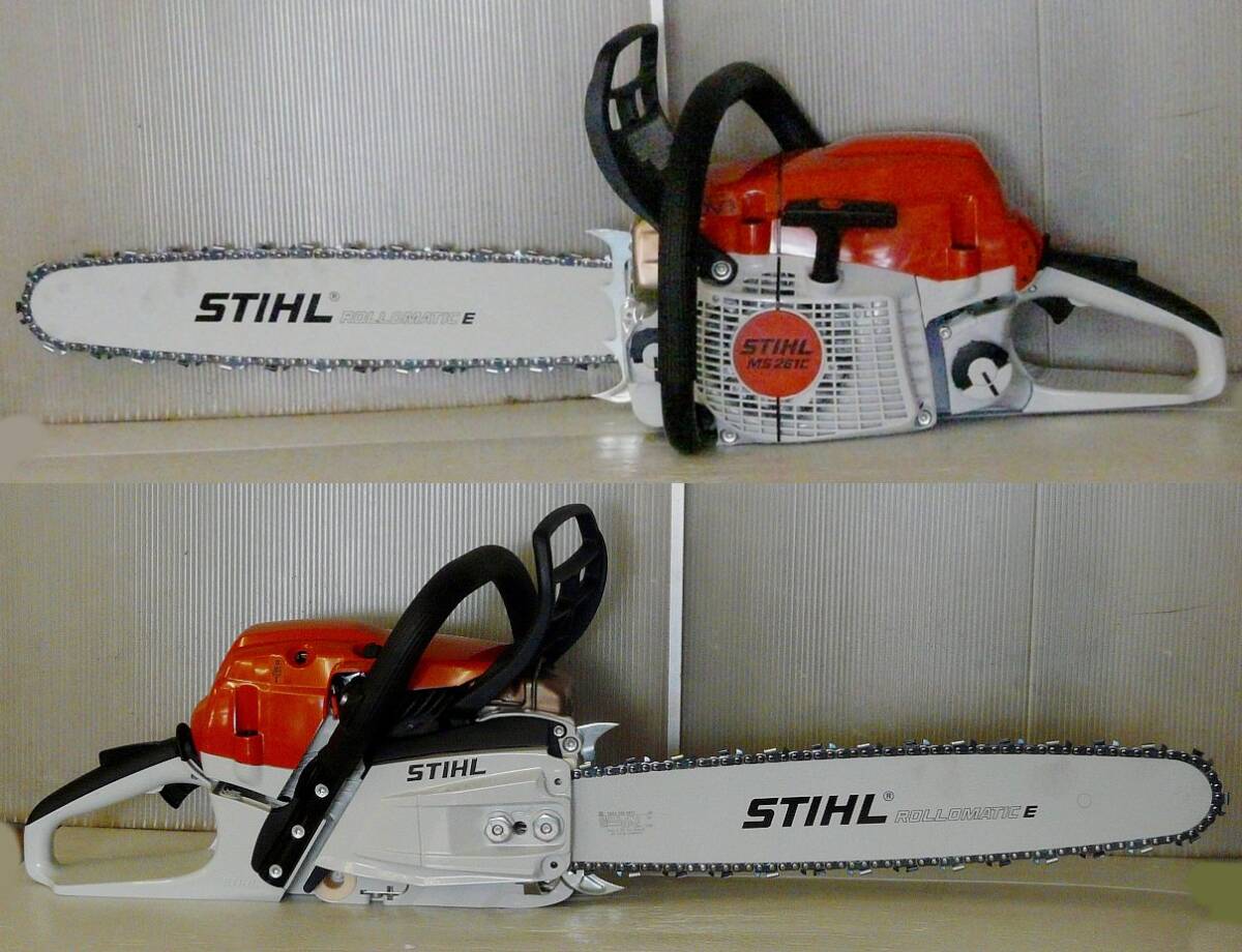 未使用機 STIHL / スチール　M-Tronic 50.2 cc プロ用ヒーター付きチェンソー MS261C-M VW 18" バー_画像7