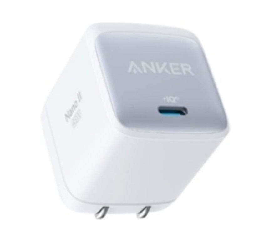 [新品]バッテリー/USB式充電機器　Ankerアンカー　Nano II　急速充電器　USB-C 45W ホワイト_画像1