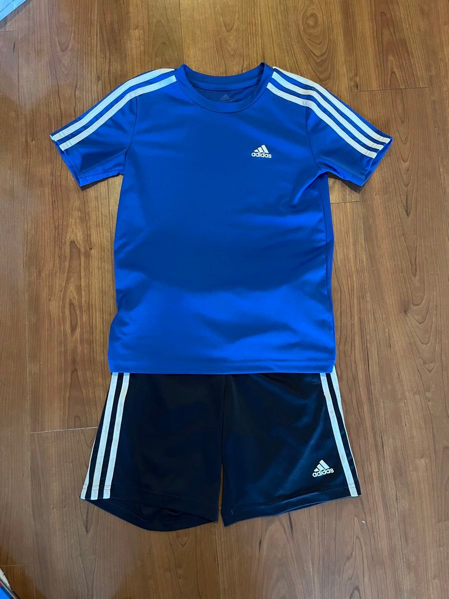 アディダス 半袖Tシャツ＆短パン140 adidas 上下　セット