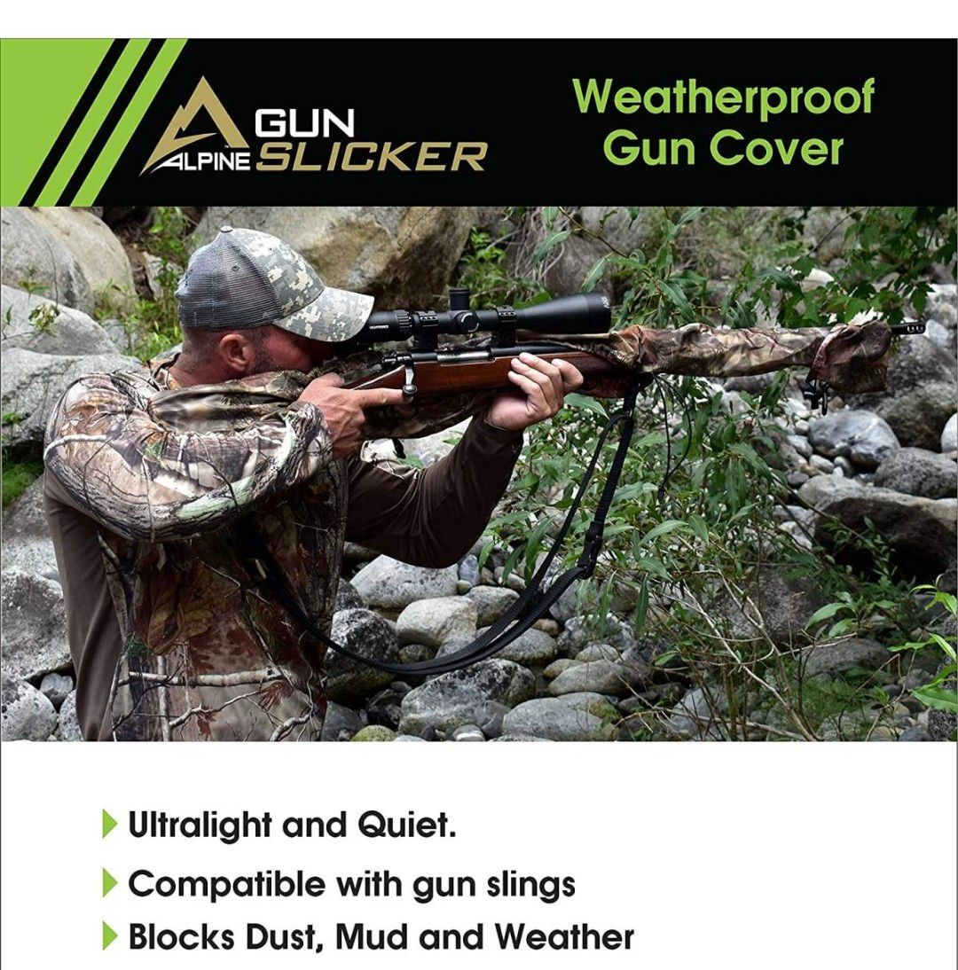 新品国内在庫 (Flat Dark Earth)米国Alpine Innovations社製 GunSlicker 銃カバー ガンソック防水