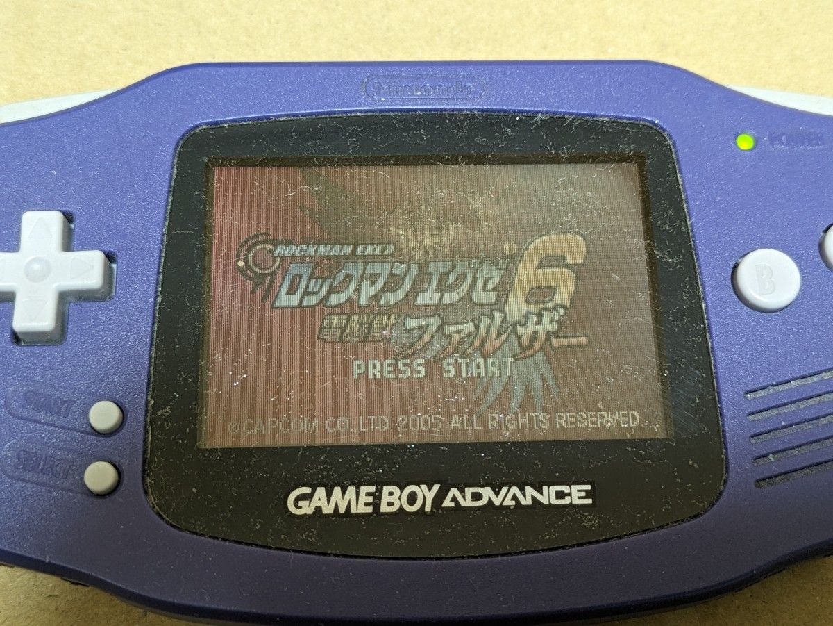 GBA ロックマンエグゼ3 ブラックロックマンエグゼ6電脳獣ファルザー+グレイガ ソフトのみセット