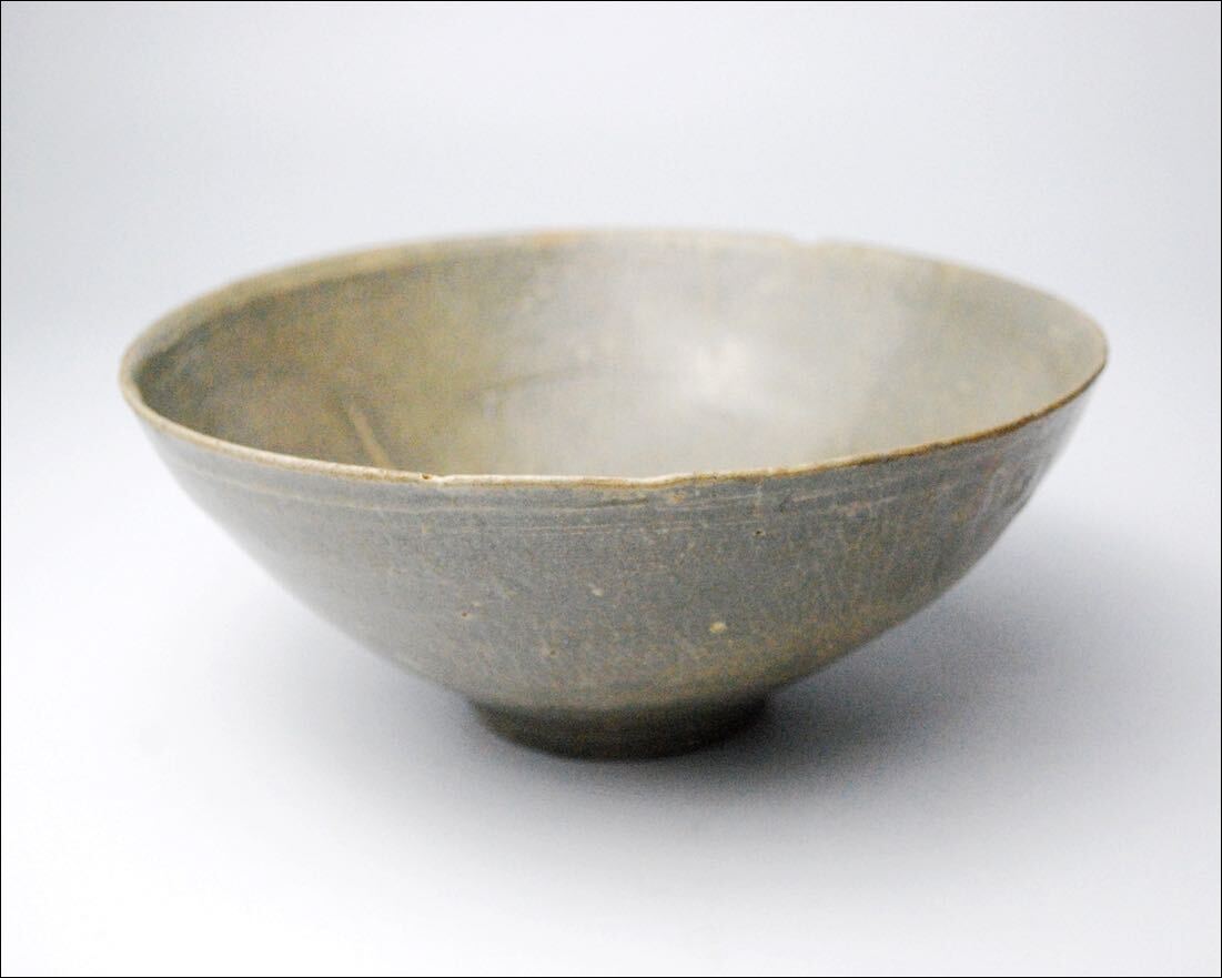 朝鮮美術 高麗 青磁 双鳳凰紋 菓子鉢 茶碗 茶道具_画像4
