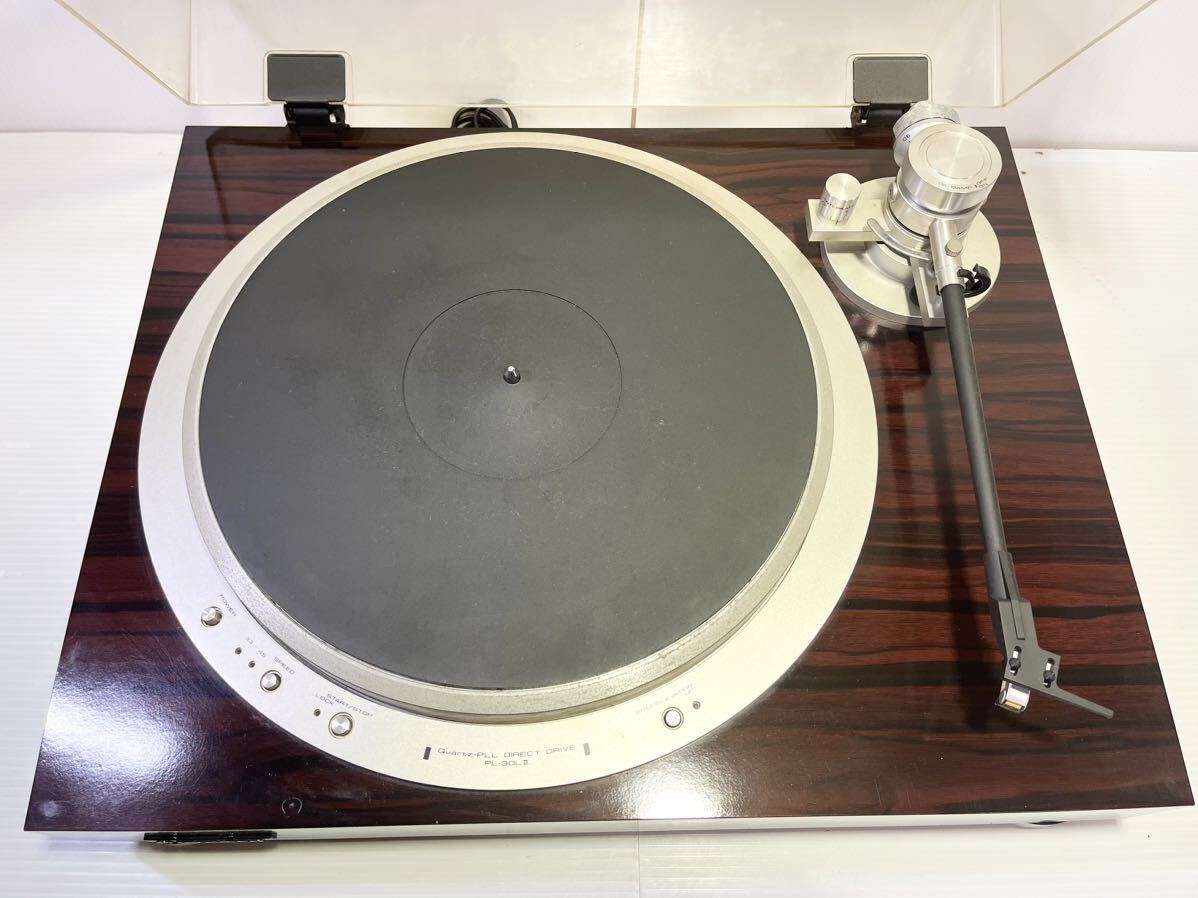 *1 jpy ~PIONEER PL-30LⅡ Direct Drive stereo record player used electrification verification only Pioneer turntable *
