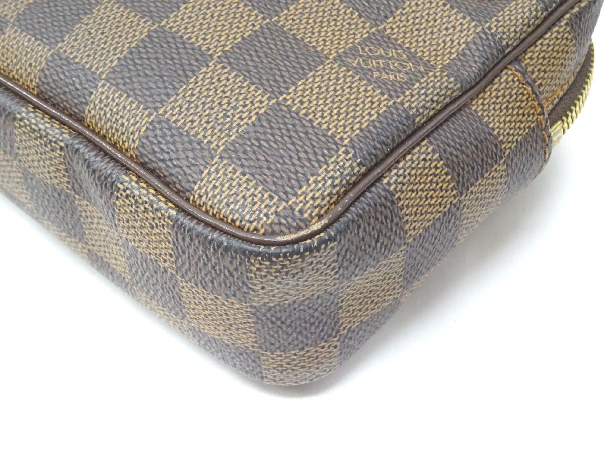 ルイヴィトン/LOUIS VUITTON ポシェットビエ・マカオ N61739 ダミエ TH0058 セカンドバッグ クラッチバッグ メンズ_画像6