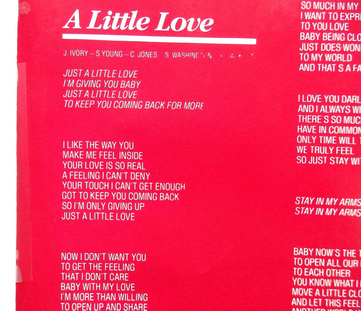 【1982年3rd/USオリジナル盤/ブギー名盤/ジャケ＆盤面美品】 AURRA / A Little Love_※脇抜けあり～メンディングテープ補修あり