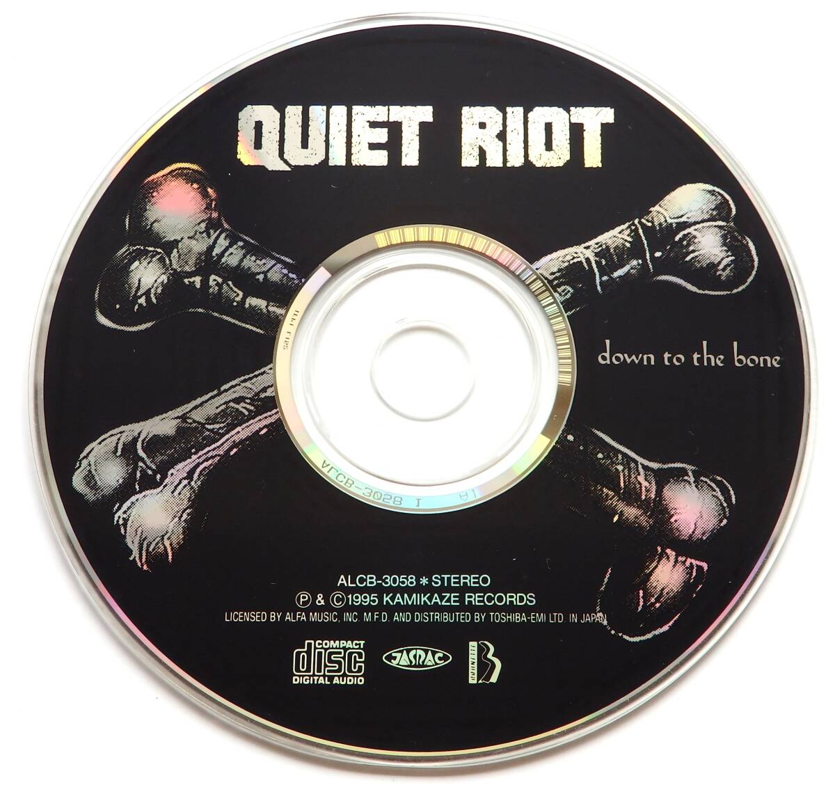 【1995年8th/国内廃盤/帯付き/保存状態良好】 QUIET RIOT / Down To The Bone_画像5