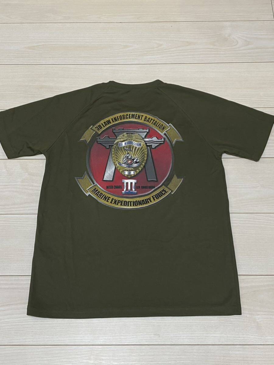  Okinawa the US armed forces discharge goods T-shirt SMALL OKINAWA MARINES old clothes USMC airsoft military short sleeves (17-45)