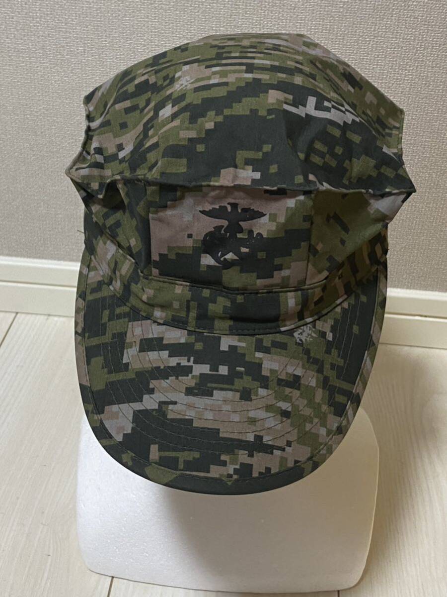 米軍放出品. 韓国軍 韓国海兵隊 八角帽　帽子 キャップ ミリタリー サバゲー　沖縄　OKINAWA (18-18)_画像1