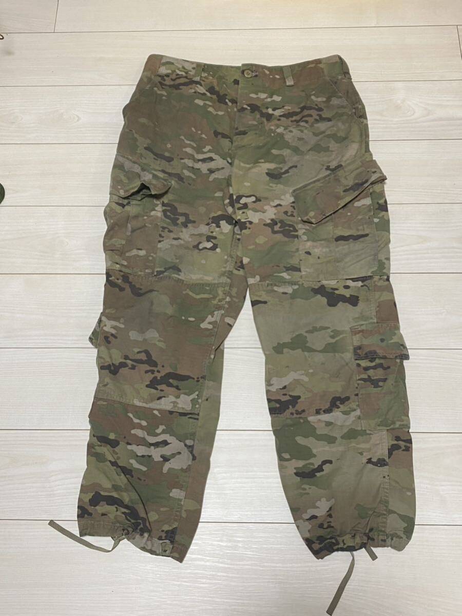米軍実物 米陸軍 ARMY スコーピオン マルチカム　パンツ　OKINAWA 迷彩 ピクセル カモフラージュ ミリタリー (18-34)_画像1
