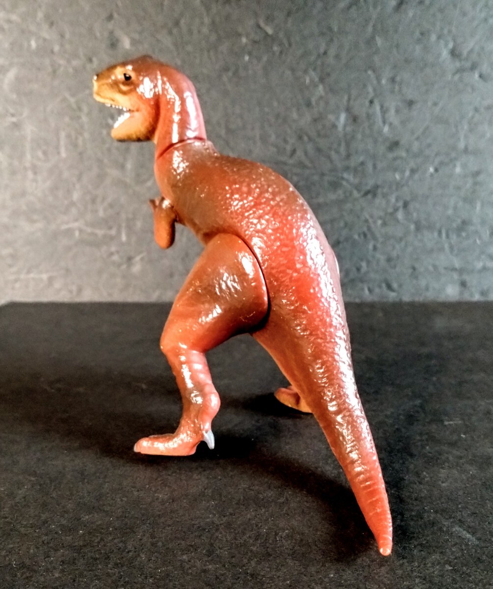  retro * dinosaur 100 ten thousand year manner sofvi [arosaurus/ sofvi monster ] Showa Retro. PVC made. middle empty sofvi (1/50 scale ). sun & brownie 1981 year made 