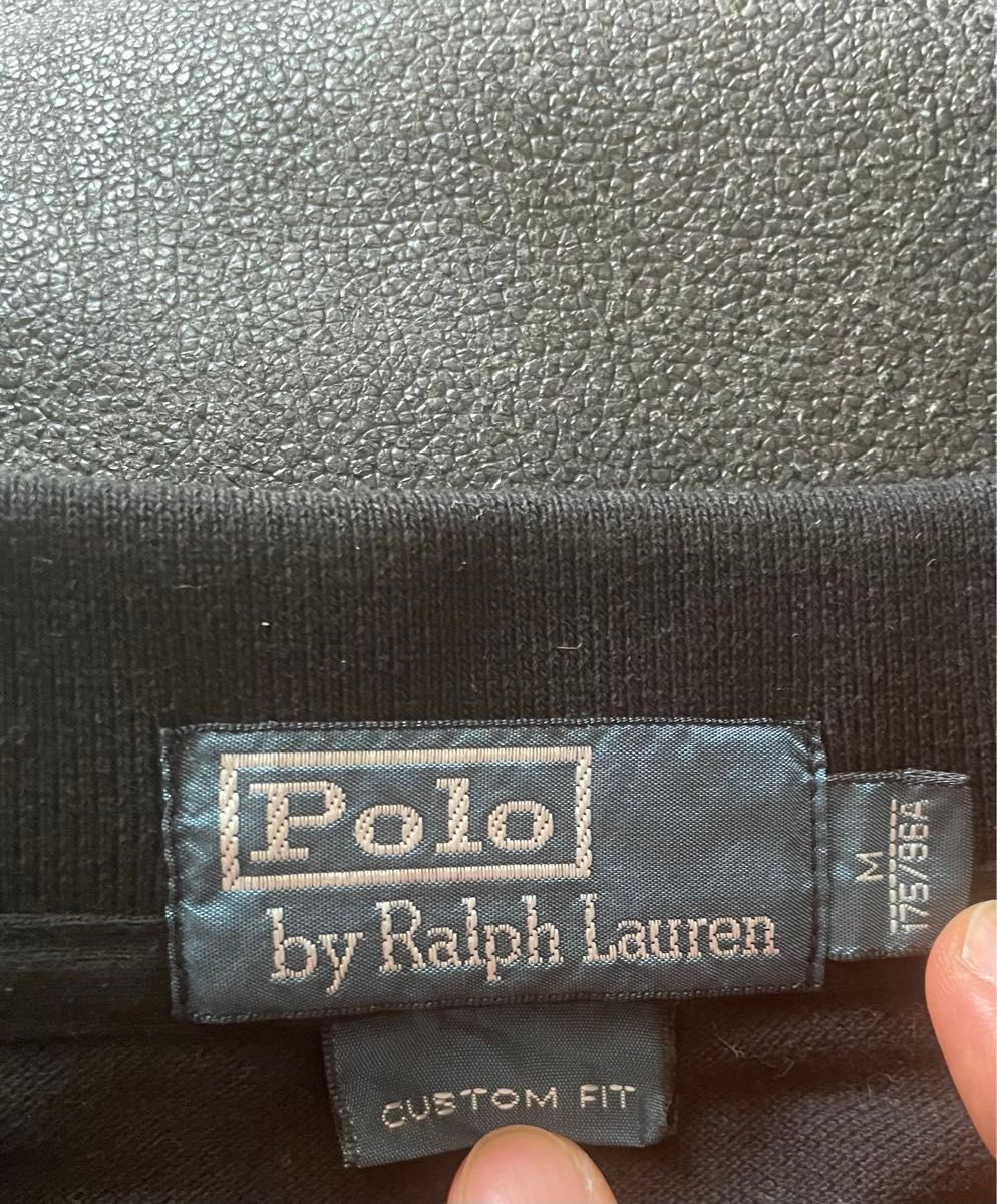 Polo ポロシャツ 黒×金