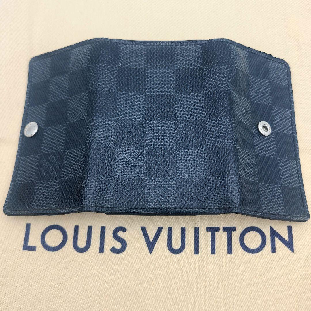 Louis Vuitton ルイヴィトン キーケース ダミエ グラフィットミュルティクレ6 ６連 N62662の画像6