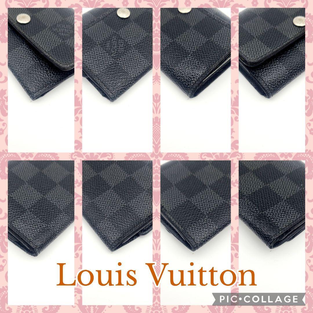 Louis Vuitton ルイヴィトン キーケース ダミエ グラフィットミュルティクレ6 ６連 N62662の画像8