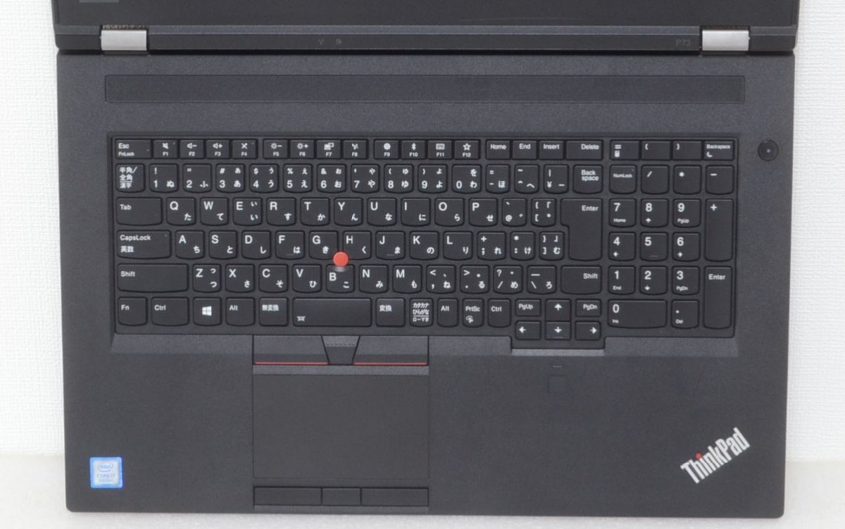 綺麗 ThinkPad P73 i7 9750H メモリ64GB SSD1TB Office WiFi6 Quadro Win10/Win11 Lenovo 17インチ ノートパソコン 管理LH88_画像5