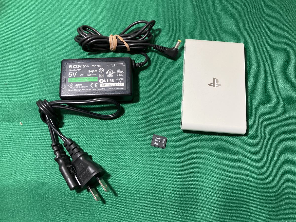 PlayStation Vita TV 本体 メモリーカード8GB 動作確認済み 送料込み_画像1