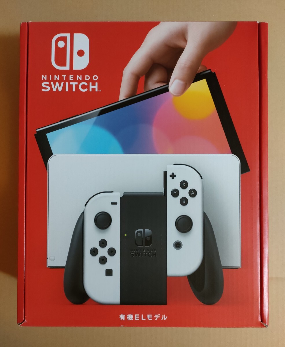 【送料無料/未使用】 Nintendo Switch　ニンテンドースイッチ本体　任天堂スイッチ　有機ELモデル 　ホワイト_画像1