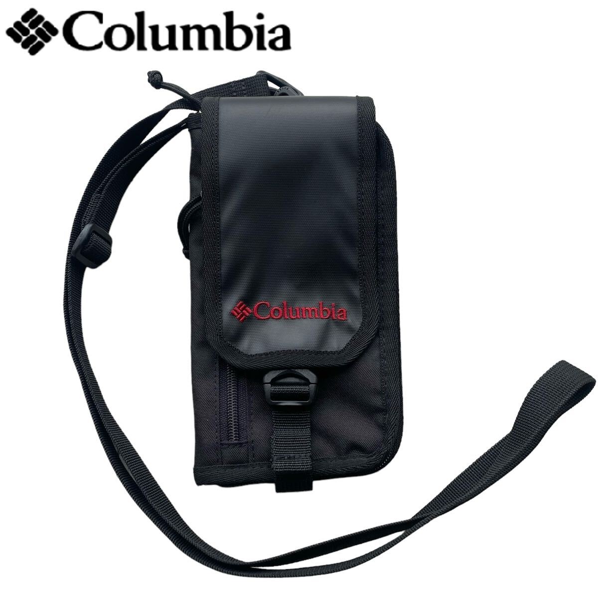 未使用！Columbia コロンビア マルチケース ショルダー スマホケース 財布 カードケース パスポート 旅行 トラベル パス メンズ レディース_画像1